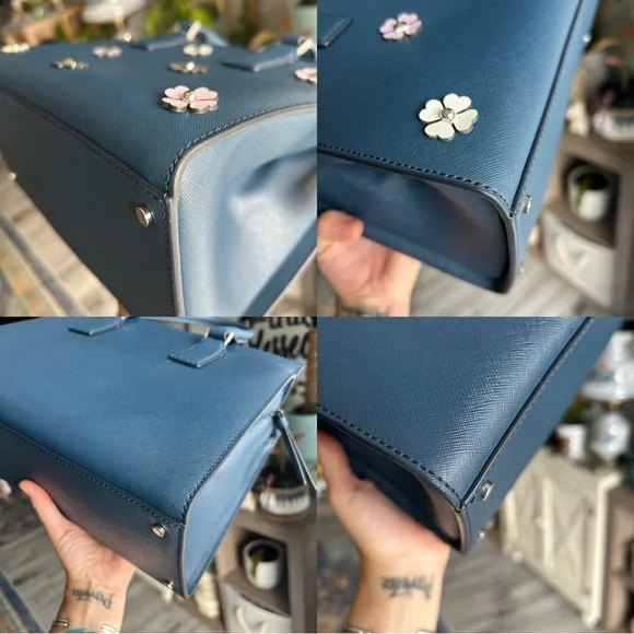 Kate Spade New York Cameron Spade Flower Satchel - Picture 7 of 11